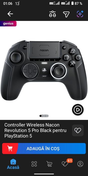Controlar Nacon 5 pro revolution