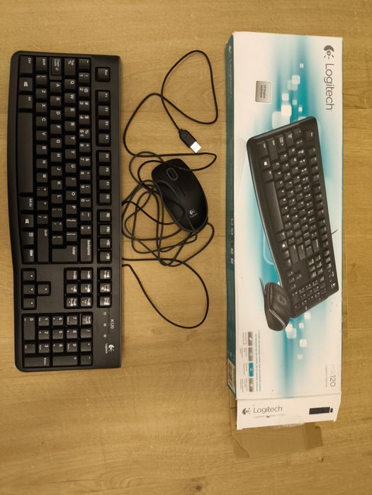 Kit tastatura + mouse Logitech K120