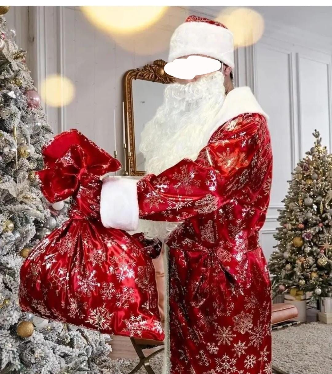 Прокат костюм Деда Мороза