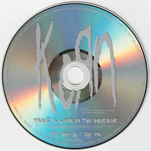 CD+DVD Korn - Take a Look in The Mirror (2003) Special Edition