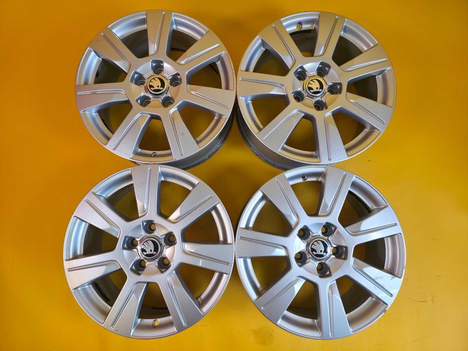 4 Jante Aliaj 5x112 17'' OEM Skoda Octavia Superb Kodiaq Karoq