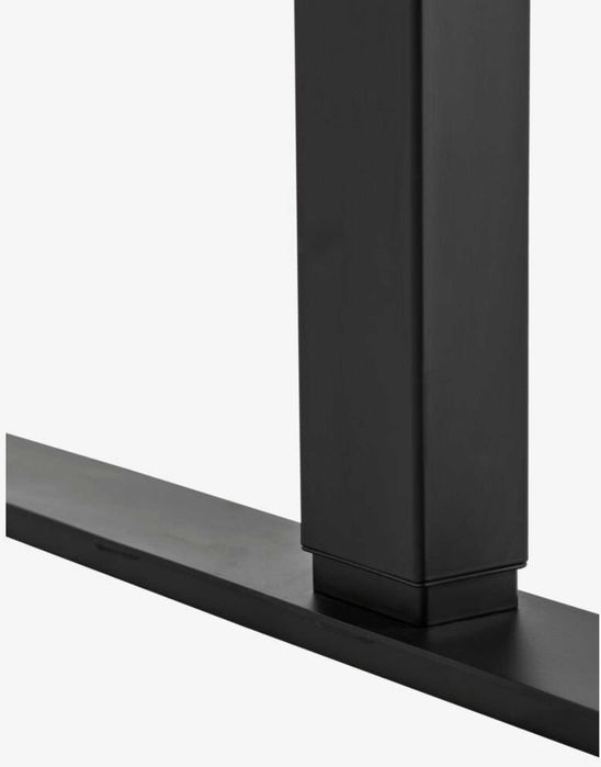 Birou reglabil SVANEKE 140x70 cm, alb/antracit
