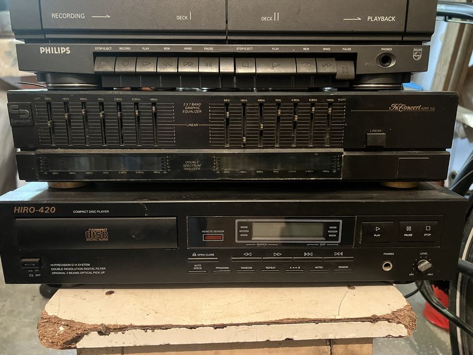 Vand boxe, statie, eq, etc. Cd player