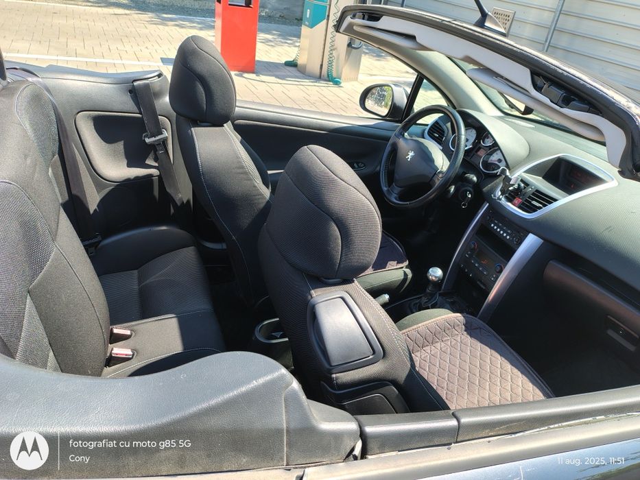 Peugeot 207cc cabrio 2009 1.6 benzina