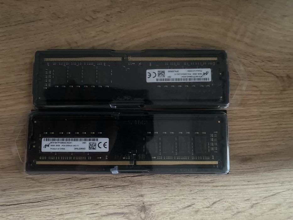 Продам озу ddr4 16x2 общий 32 3200гц
