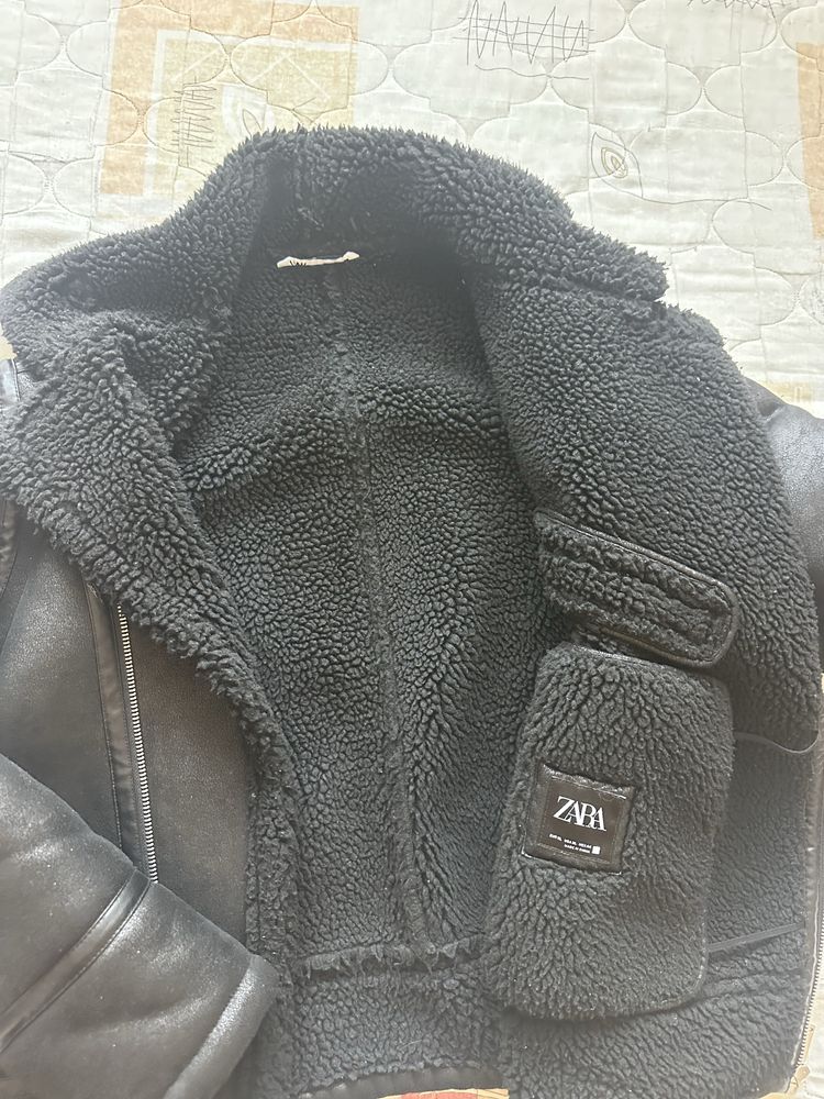 Зимно Кожено яке Zara