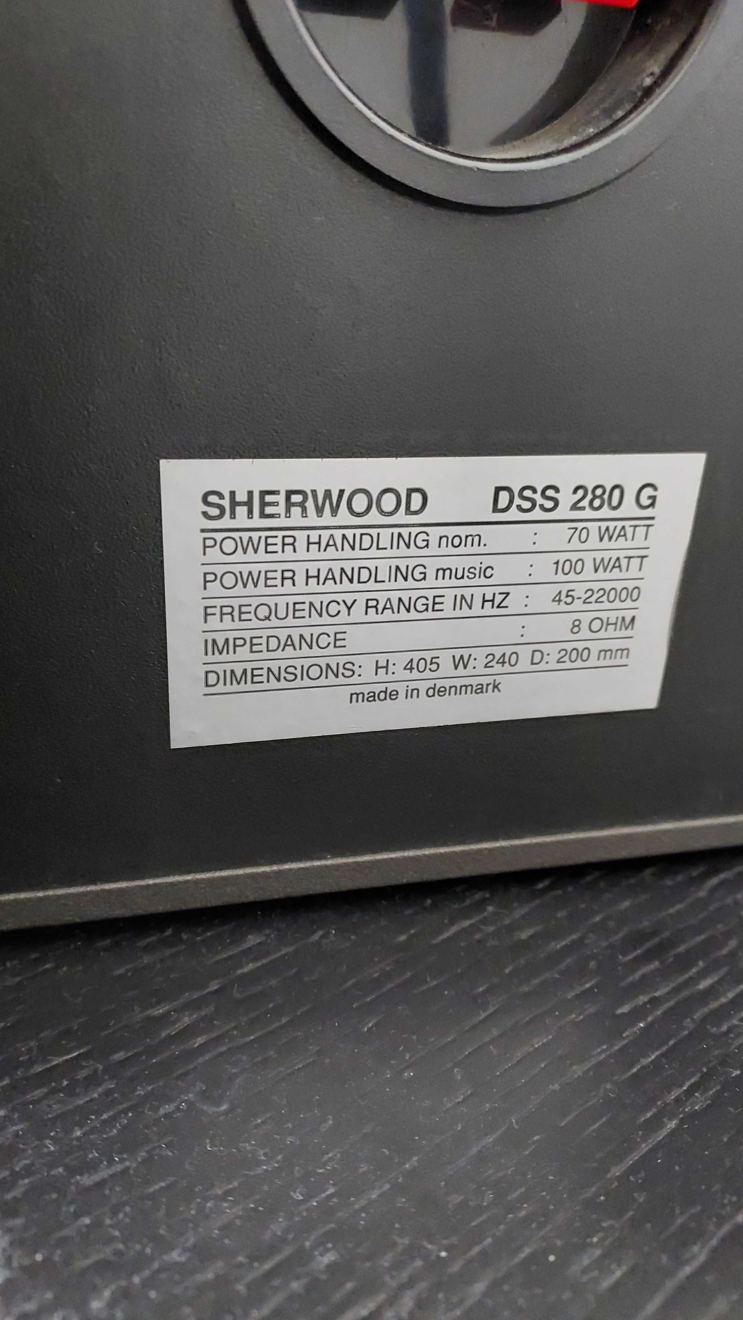 Boxe Sherwood Dss 280, 3 cai 70/100W