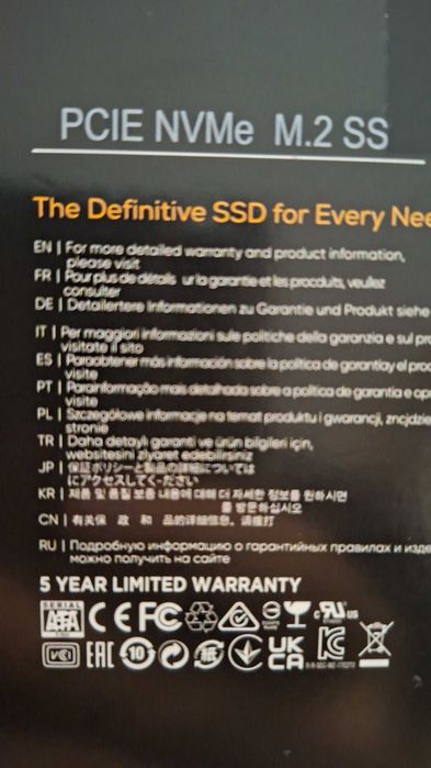 Ssd 4tb sn850x dw_black