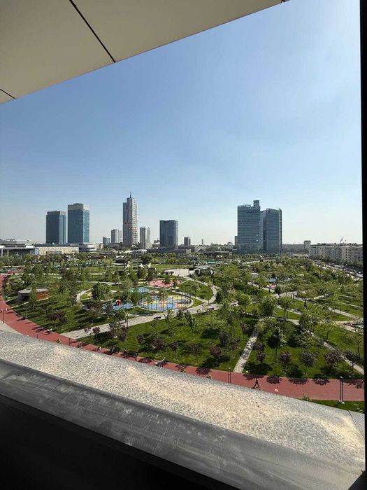 ЖК Gardens. Терраса с видом в парк. Новая квартира