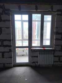 Пластиковое окно, балконный проем 231-78, оконный проем 149-98