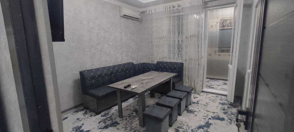 Юнусабад 4 квартал 2/2/4 Биллур, Евроремонт, С мебелью и техникой