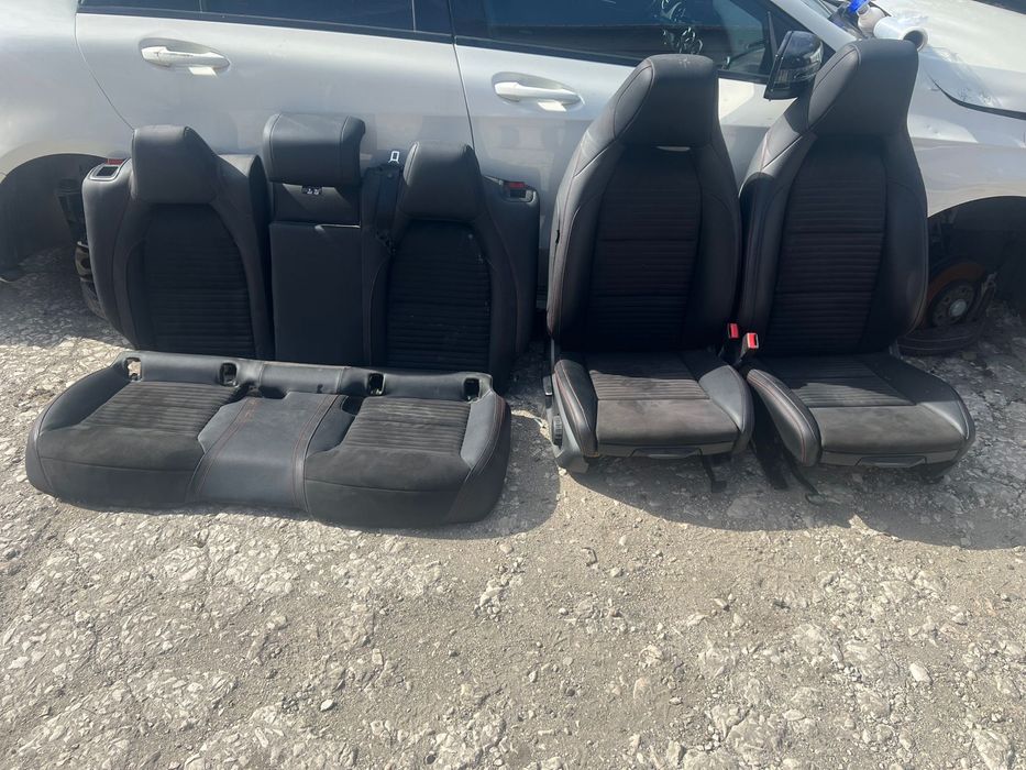 Кожен салон с алкантар Amg W176 Mercedes A clasa н 567 facelift