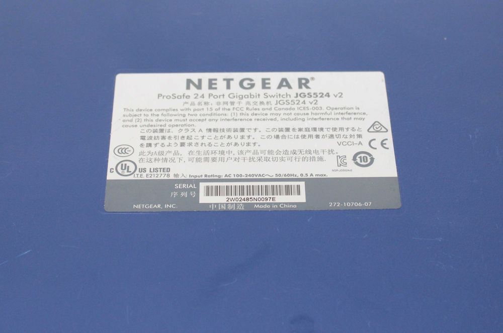 Суич Netgear ProSafe JGS524