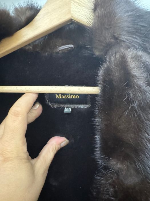 Дълго палто с косъм