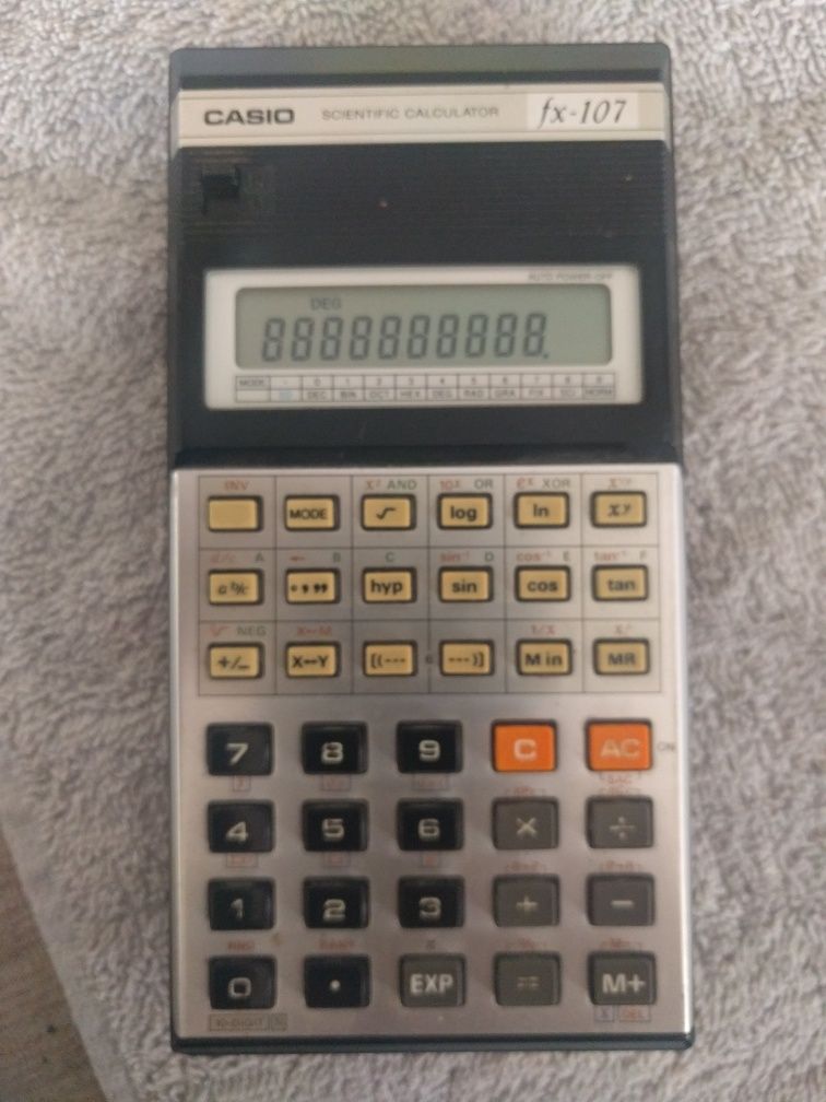 Calculatoare vintage Casio Fx 107 ,Radofin ,Casio personal M1 ,Sharp