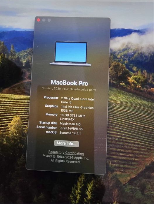 MacBook Pro 2020 13 Inch