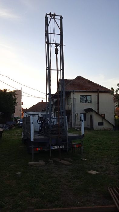 Instalatie de forat puturi apa Satu Mare