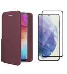 Husa Flip Case Portofel si Folie Sticla 9D Samsung S20 S21 S23 S24 FE
