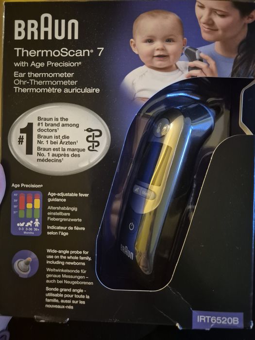 Braun ThermoScan 7 /като нов/