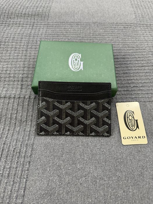 Card Holder Goyard Negru