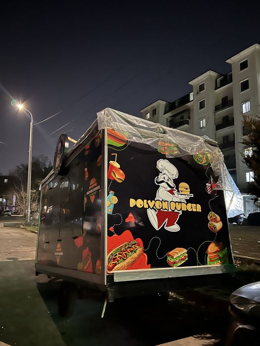 Food truck arendaga sharoitlari bor fast food uchun texnikalariyam bor