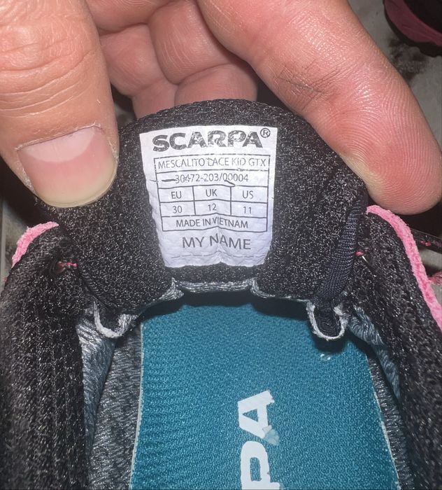 туристически обувки за дете SCARPA