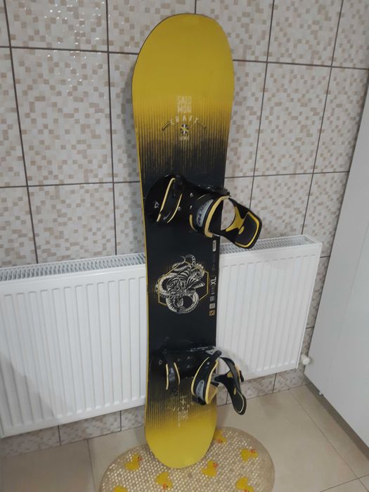 Placa snowboard 160 cm Salomon XL cu legaturi