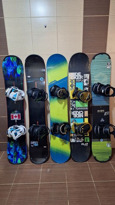 Placa snowboard copii-adulti 100cm-165cm -boots  burton, Nitro, Ripper