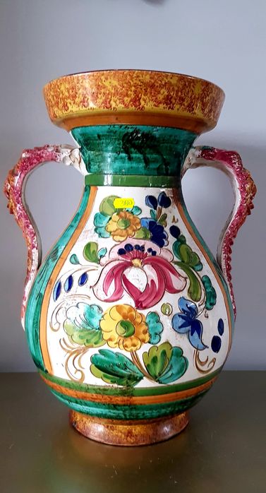 Bol/vas din ceramică italiană glazurata