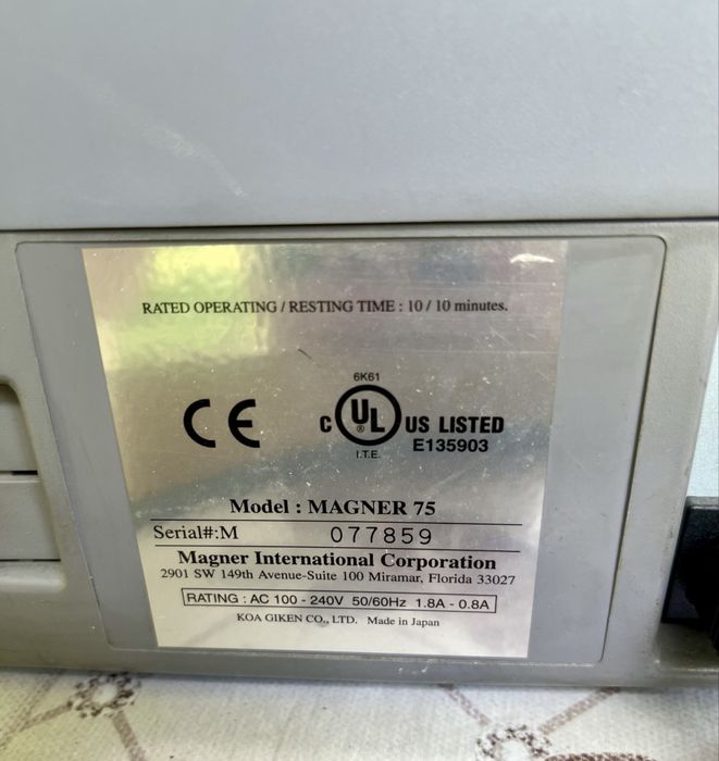 Банкнотоброячна машина Magner 75