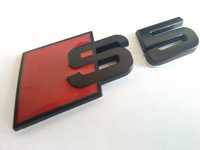 Emblema Audi S5 spate NEGRU metal S-LINE