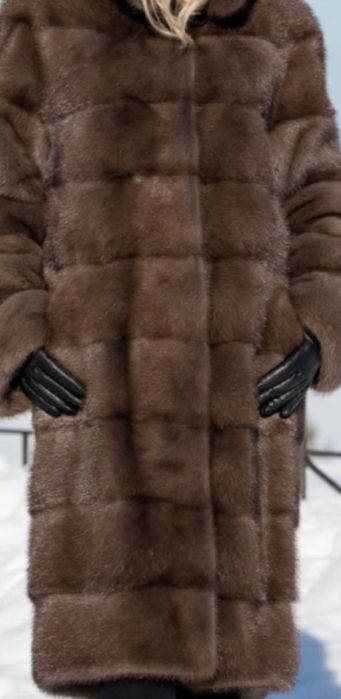 Шуба норковая в идеальном состоянии 44-48рр