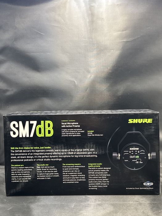 Microfon SHURE SM7dB / Sigilat