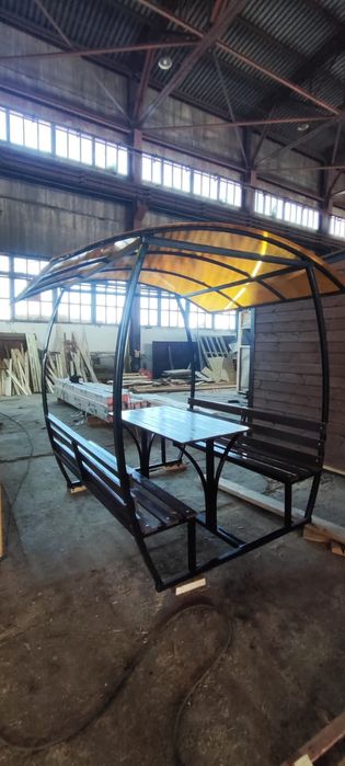 Беседки из металла