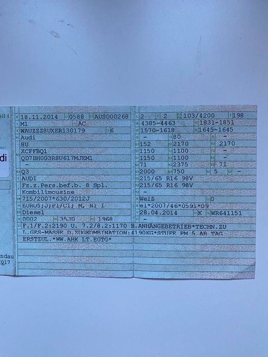 Audi q3 2.0 tdi 2015 4x4  s line s tronic, inmatriculat