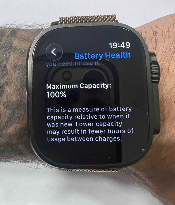 Hope Amanet P10/Apple Watch Ultra 2,49mm/Gps + Celular/Baterie 100%