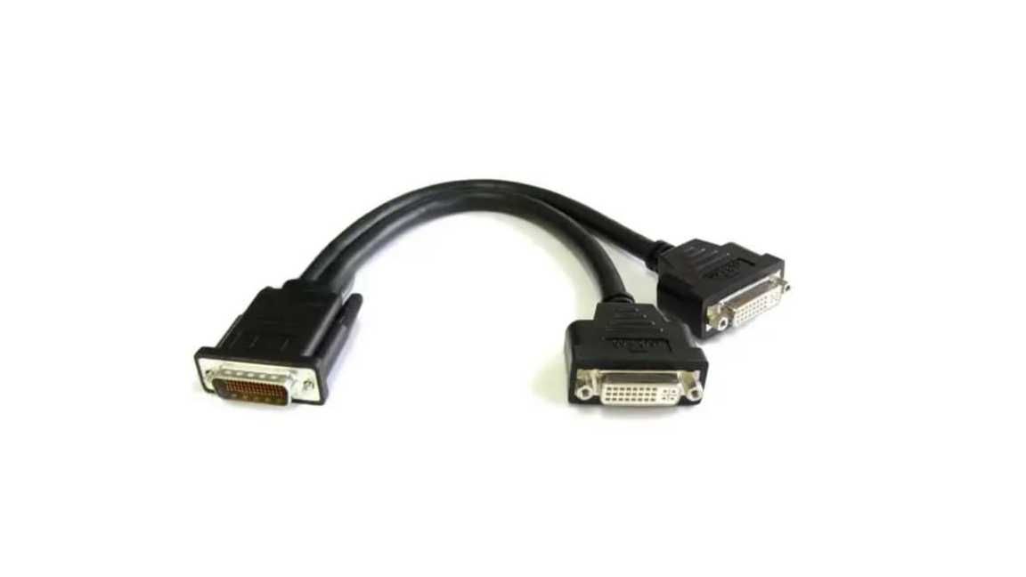Кабель LFH-60 (DVI 60 pin - 2 х DVI-I) для видеокарт MATROX. Новый
