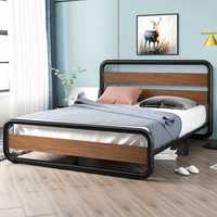 Двухспальная кровать металлические