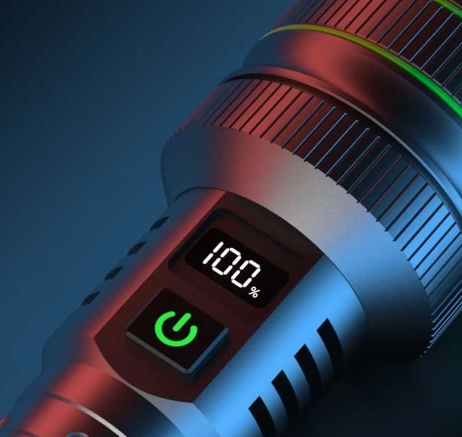 LED фенер Kensun  80W, 1200 метрa далекобойност .