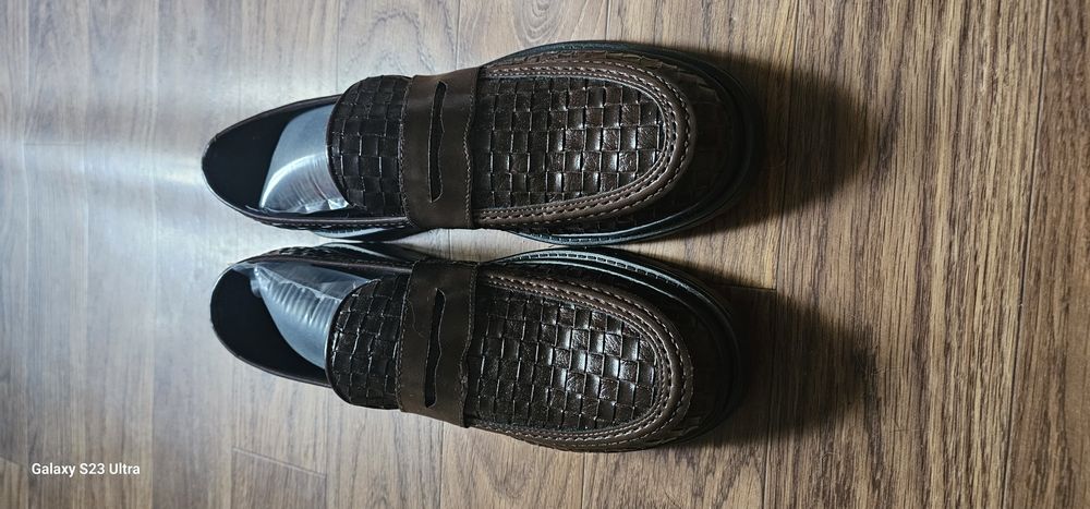 Туфли мужские коричневые