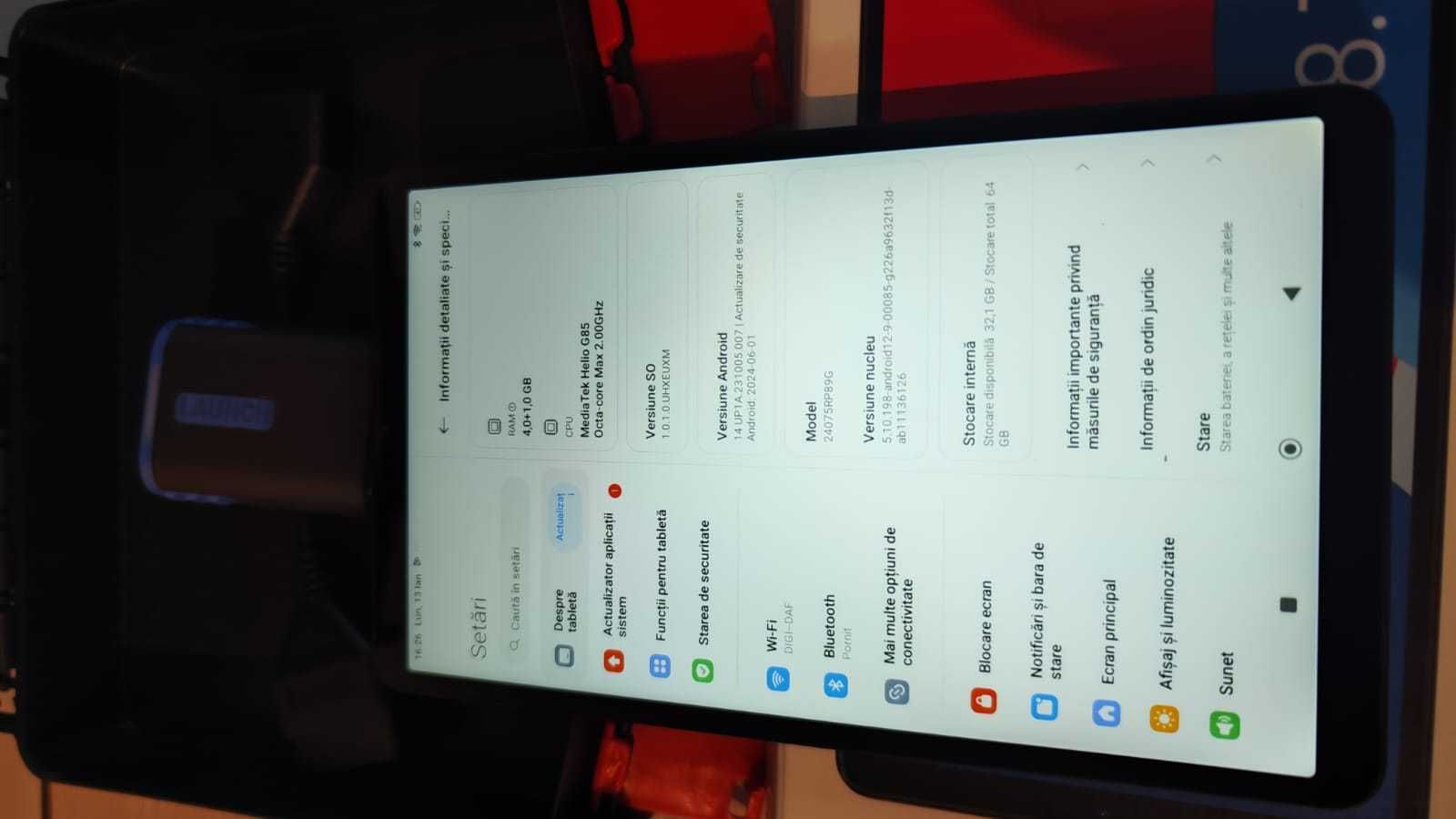 Noul Kit Launch X431 DriveScan V+ Romana, 37 Functii Speciale+Tableta