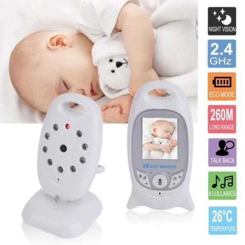Камера за бебе тип бебефон с нощно виждане, микрофон и различни мелоди