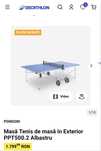 Masa pingpong outdoor