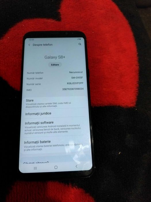 Samsun s8 plus și huawei y6 2019