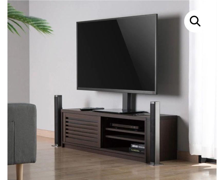 ТВ стойка – настолен модел – въртяща се – регулируема височина