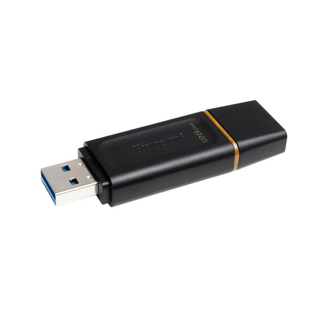 Флешка USB-накопитель Kingston DTX/128GB 128GB Чёрный