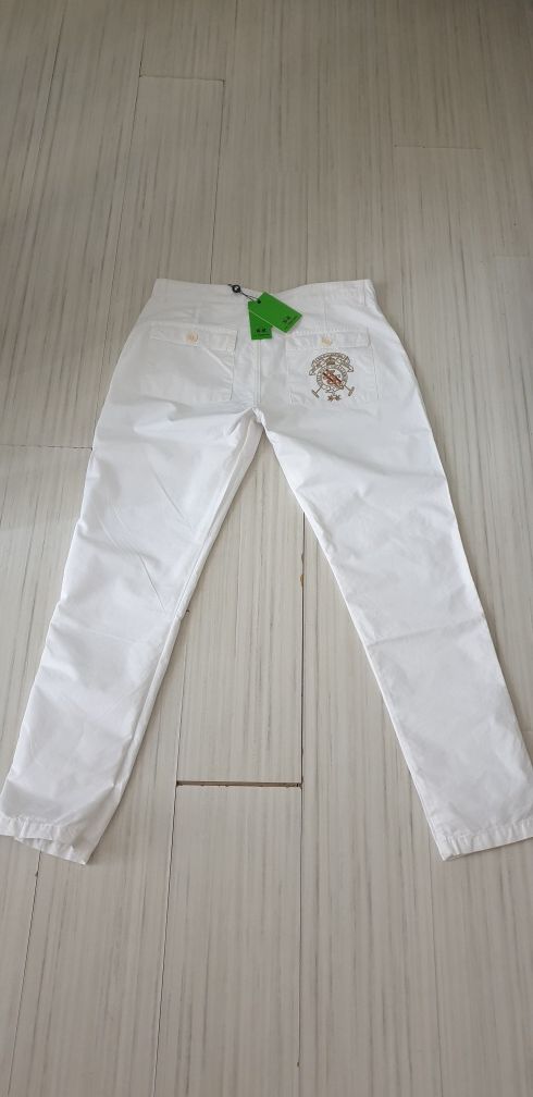 La Martina Marine Cotton Twill Slim Pant 36 - НОВО ОРИГИНАЛ! Мъж Летен