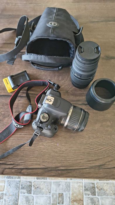 Canon EOS 1200D kit + obiectiv 70-300 Sigma