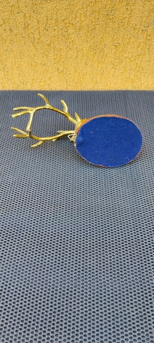Cap de cerb, bronz ,miniatural