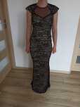Rochie gala neagra lunga-NEPURTATA